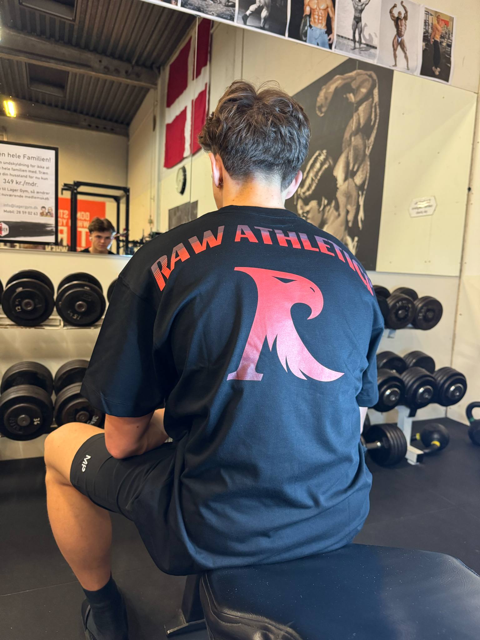 Raw Athletics Heavy T-shirt – Sort
