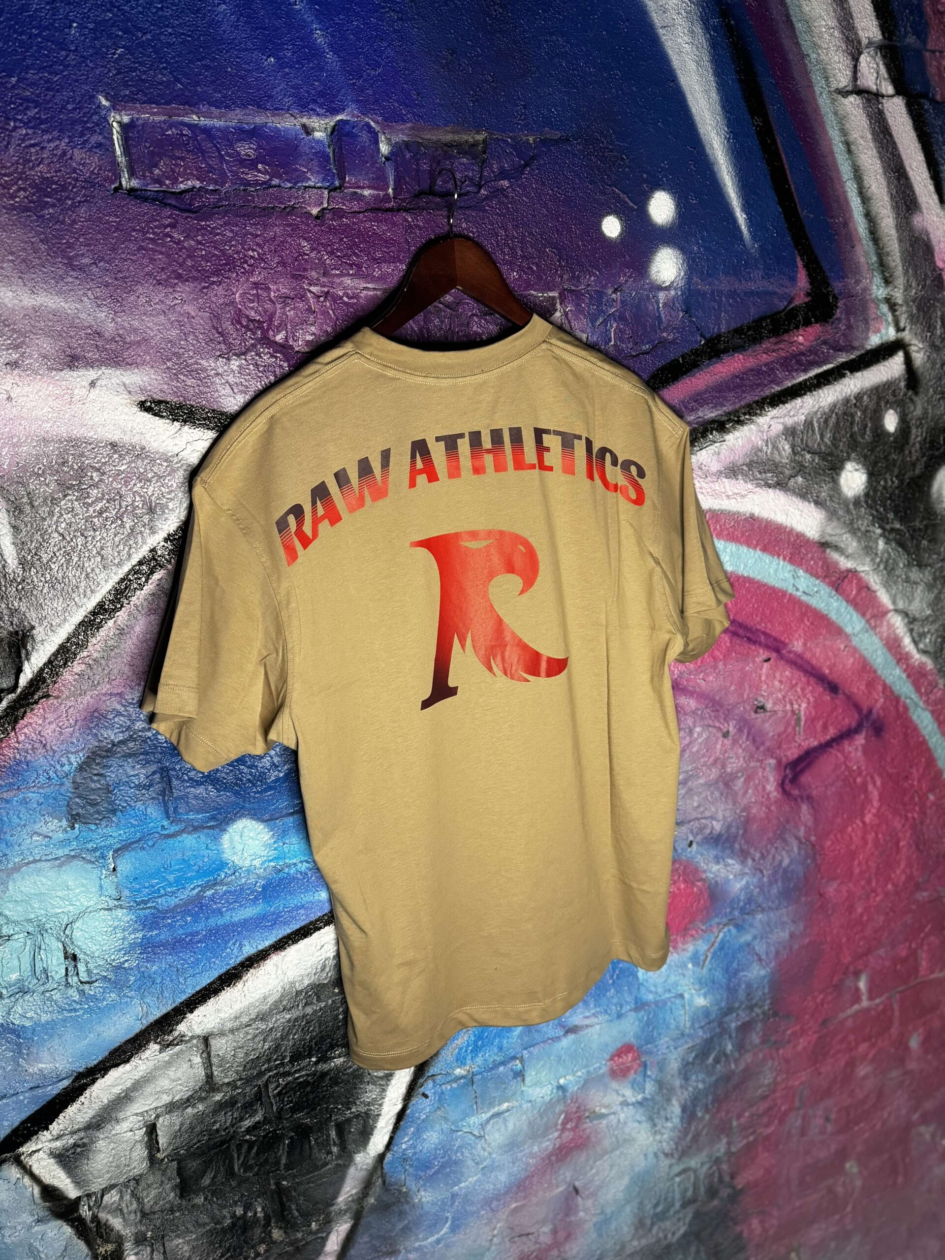 Raw Athletics T-shirt – Beige - Billede 3